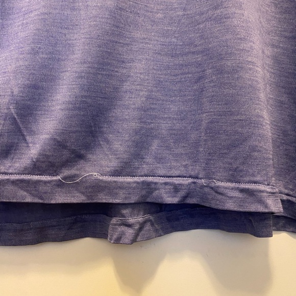 Brioni Silk Purple Polo Shirt - Picture 5 of 6